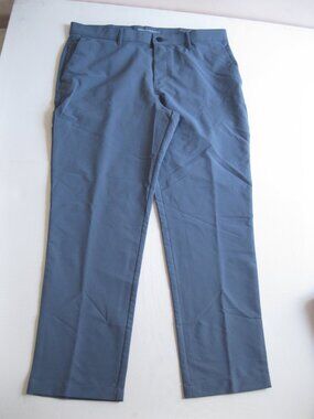 Banana Republic Men's tech Performance Chino Pant, Golf/travel, Blue 36x29/40x32